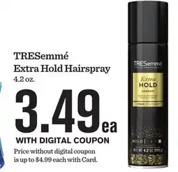 Mariano's TRESemmé Extra Hold Hairspray offer