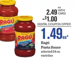 Mariano's Ragú Pasta Sauce offer