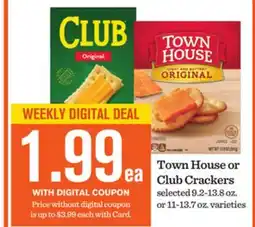 Mariano's Town House or Club Crackers offer