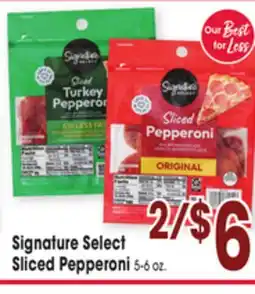 Jewel-Osco Signature Select Sliced Pepperoni offer
