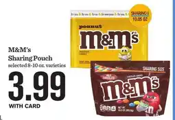 Mariano's M & M's Sharing Pouch offer