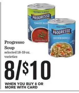 Mariano's Progresso Soup offer
