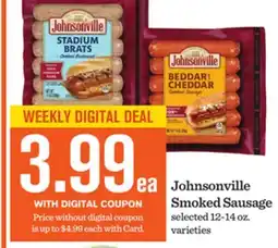 Mariano's Johnsonville Smoked Sausage offer
