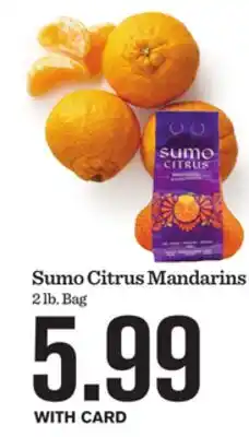 Mariano's Sumo Citrus Mandarins offer