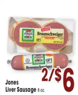 Jewel-Osco Jones Liver Sausage offer