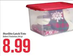 Mariano's Sterilite Latch Tote offer
