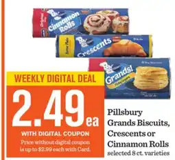 Mariano's Pillsbury Grands Biscuits, Crescents or Cinnamon Rolls offer