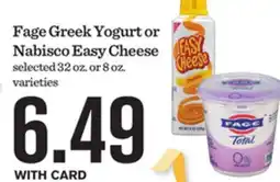 Mariano's Fage Greek Yogurt or Nabisco Easy Cheese offer