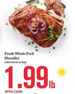 Mariano's Fresh Whole Pork Shoudler offer
