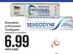 Mariano's Sensodyne or Pronamel Toothpaste offer