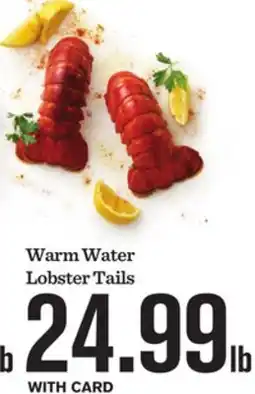 Mariano's Warm Water Lobster Tails offer