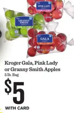 Mariano's Kroger Gala, Pink Lady or Granny Smith Apples offer