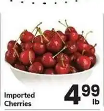 Safeway Imported Cherries offer