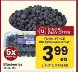 Safeway Blueberries offer