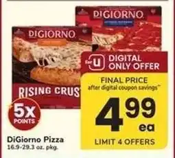 Safeway DiGiorno Pizza offer