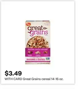 CVS Great Grains cereal 14-16 oz offer