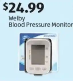 Aldi Welby Blood Pressure Monitor offer