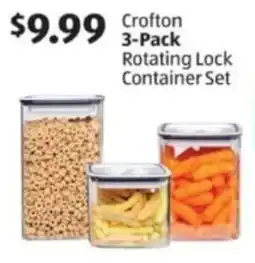 Aldi Crofton rotating lock container set offer