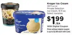 Kroger Kroger Ice Cream offer