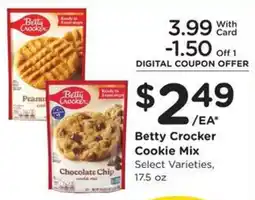 Kroger Betty Crocker Cookie Mix offer