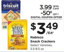 Kroger Nabisco Snack Crackers offer