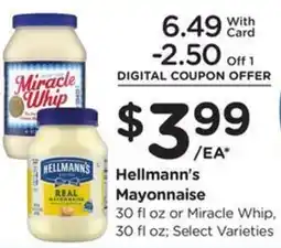Kroger Hellmann's Mayonnaise offer