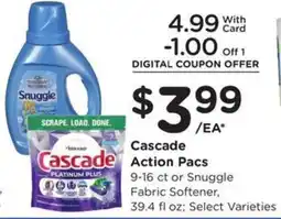 Kroger Cascade Action Pacs offer