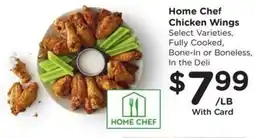 Kroger Home Chef Chicken Wings offer