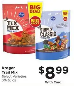 Kroger Kroger Trail Mix offer