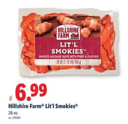 Lidl Hillshire Farm Lit'l Smokies offer