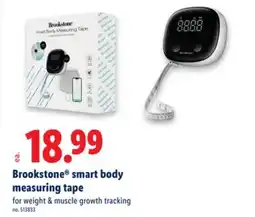Lidl Brookstone smart body measuring tape offer