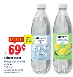 Lidl seltzer water offer
