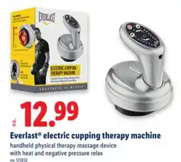 Lidl Everlast electric cupping therapy machine handheld physical therapy offer