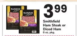 ACME Smithfield Ham Steak or Diced Ham offer