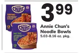 ACME Annie Chun's Noodle Bowls offer