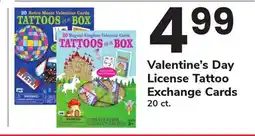 ACME Valentine's Day License Tattoo Exchange Cards offer
