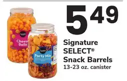 ACME Signature SELECT Snack Barrels offer