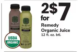 ACME Remedy Organic Juice offer