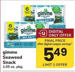 ACME gimme Seaweed Snack offer