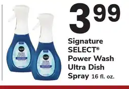 ACME Signature SELECT Power Wash Ultra Dish Spray offer