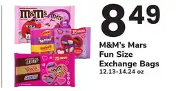 ACME M & M' s Mars Fun Size Exchange Bags offer