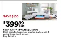 Michaels Siser Juliet 12 cutting machine offer