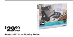 Michaels Artist's Loft 53 pc. Drawing Art Set offer