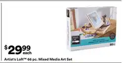 Michaels Artist's Loft 66 pc. mixed media Art Set offer