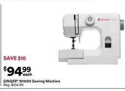 Michaels SINGER M1000 Sewing machine offer