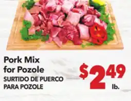 Vallarta Supermarkets Pork Mix for Pozole / SURTIDO DE PUERCO PARA POZOLE offer
