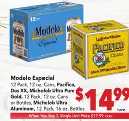 Vallarta Supermarkets Modelo Especial offer