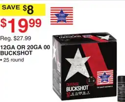 Dunham's Sports 12GA OR 20GA BUCKSHOT offer