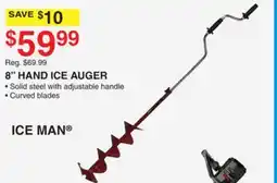 Dunham's Sports 8 HAND ICE AUGER offer
