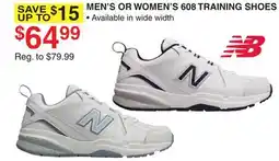 Dunham's Sports MEN'S OR WOMEN'S 608 TRAINING SHOES offer